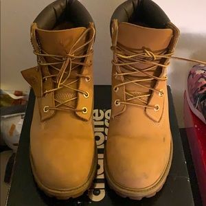 Gently worn Timberland Boots
